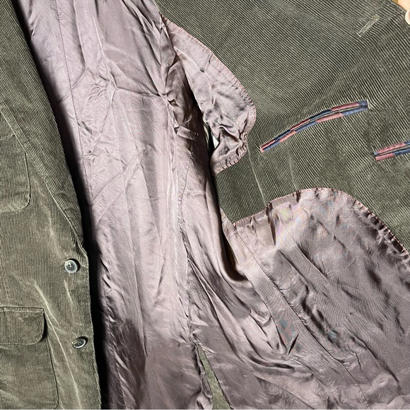 Daniel Cremieux Brown Corduroy Sport coat blazer Large - Picture 8 of 11